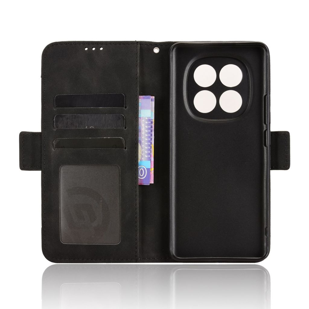 Xiaomi Poco M8 5G/Redmi Note 15 5G/Note 15 4G Plånboksfodral PU-läder - Svart