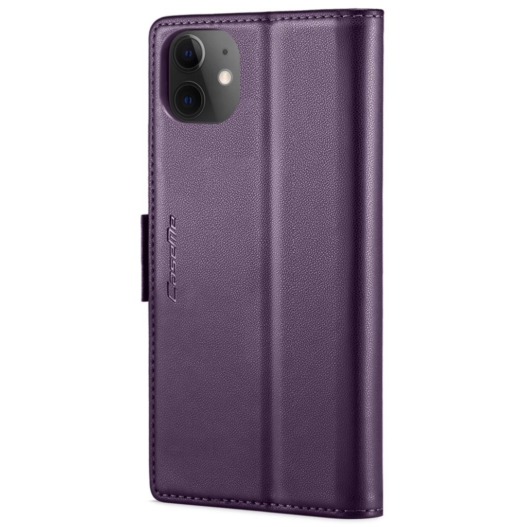 CASEME iPhone 12 / 12 Pro Etui med Kortplads - Lilla