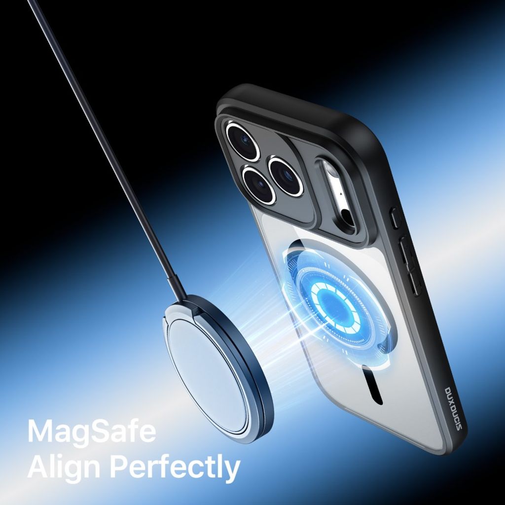 DUX DUCIS iPhone 17 Pro Max/iPhone 18 Pro Max MagSafe kuori - Musta