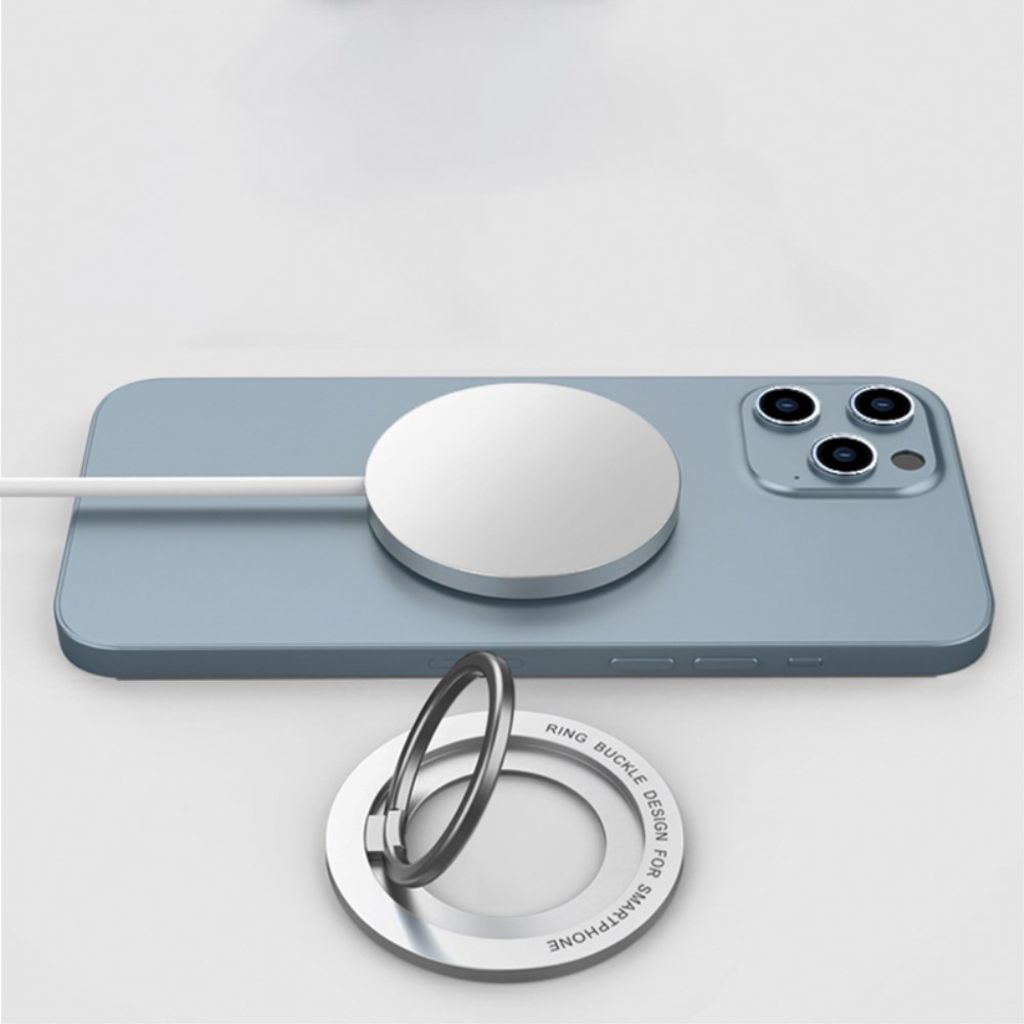 X3 magnetic phone ring holder kickstand – silver