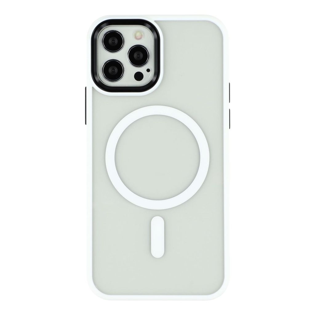 iPhone 12 Pro Max Cover med MagSafe - Hvid
