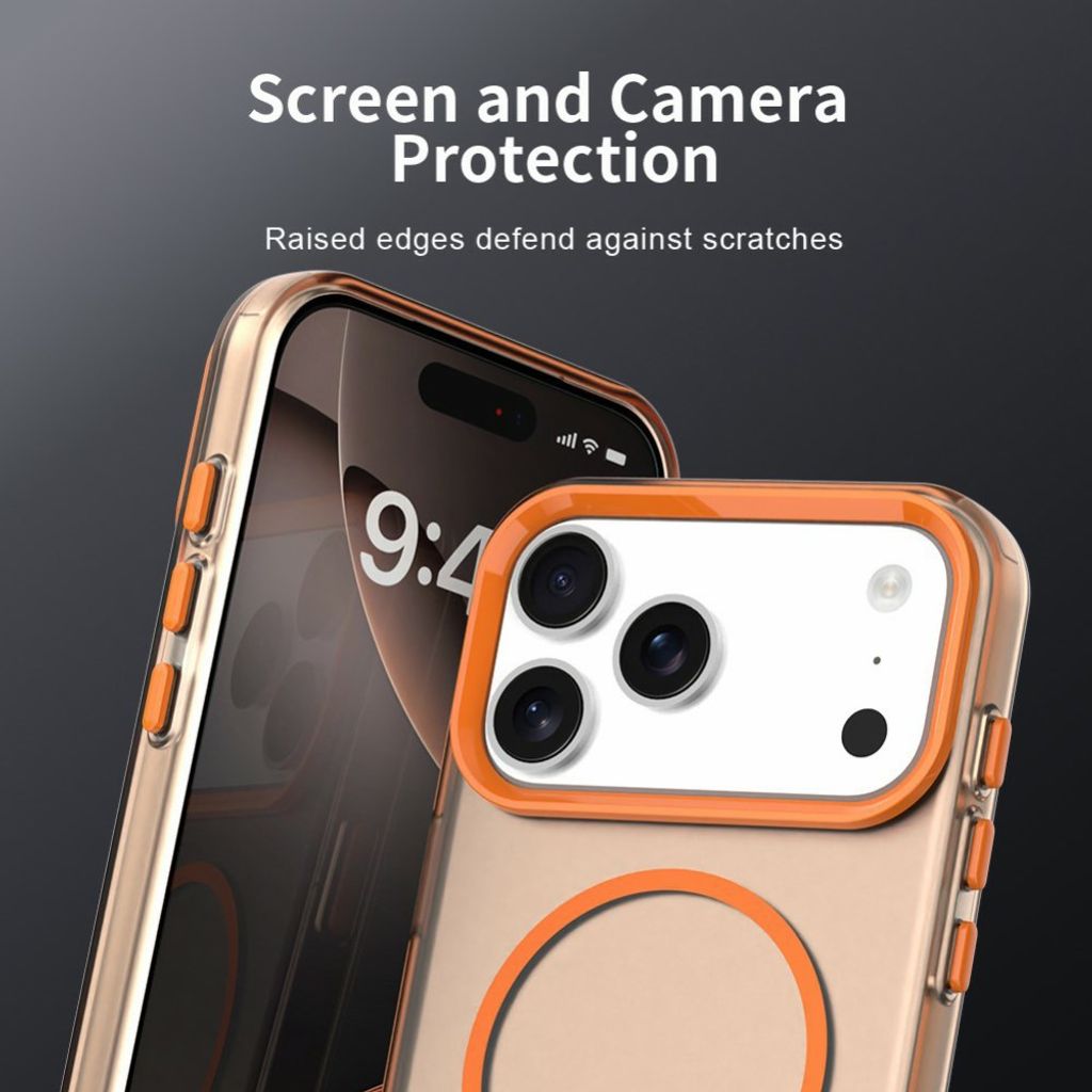 iPhone 18 Pro Max/17 Pro Max MagSafe Skal - Orange