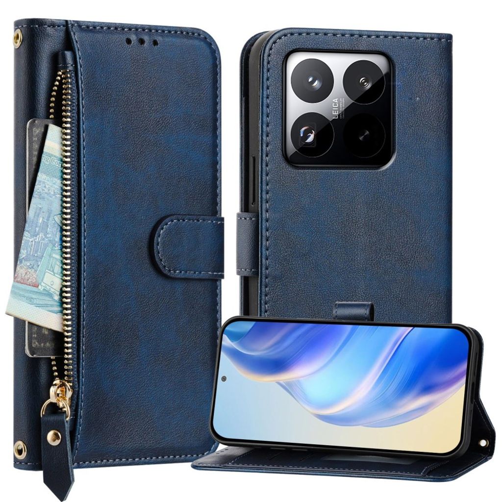 Xiaomi 15T Kotelo Korttipaikka - Sininen