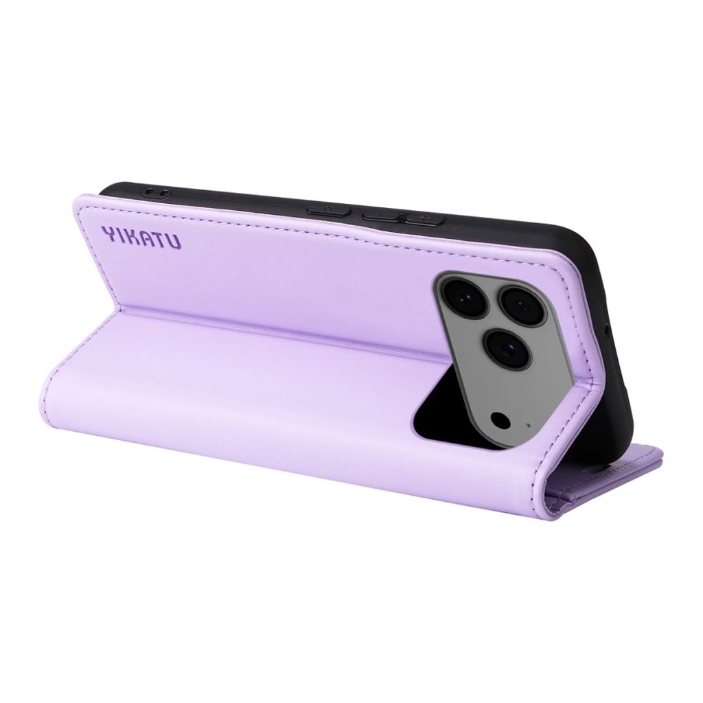 YIKATU iPhone 17 Pro Max Wallet cover - Purple