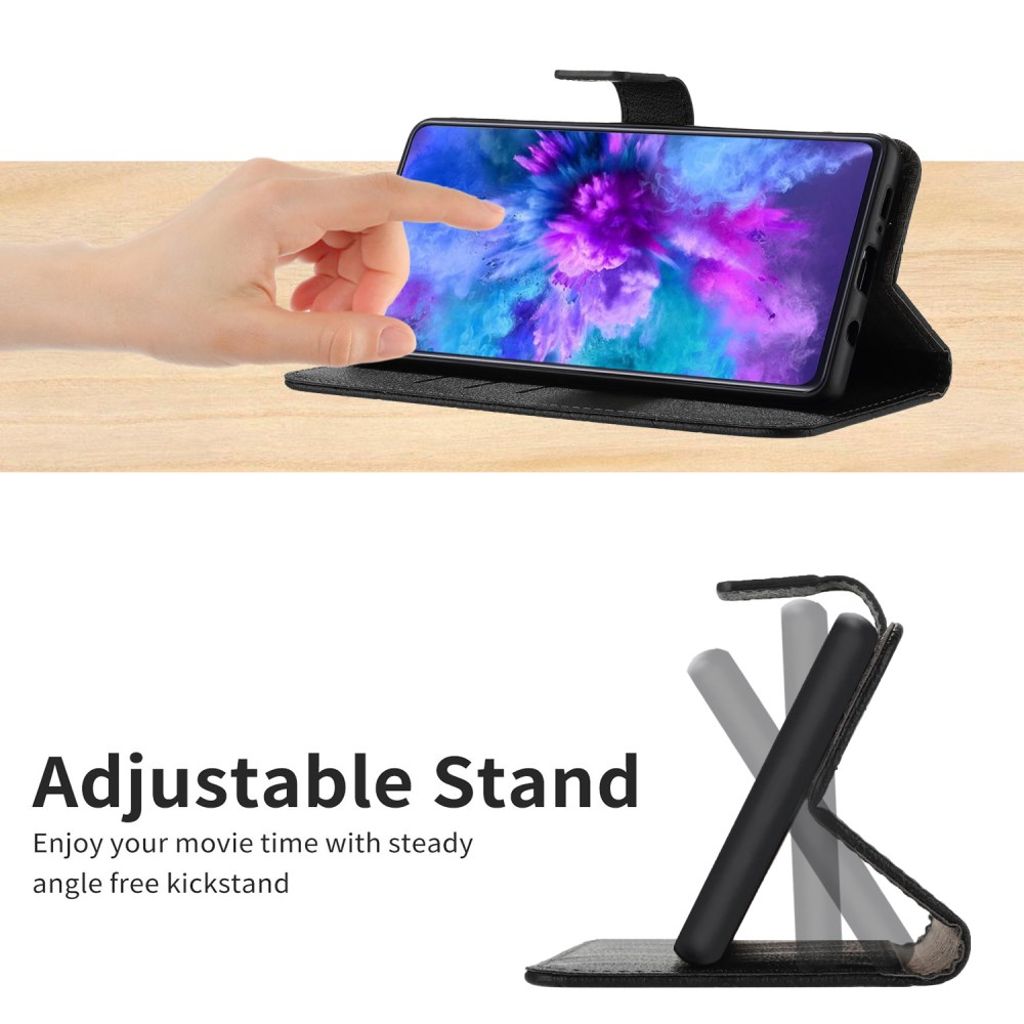 OnePlus 15 5G Wallet Cover with Carrying strap - Black