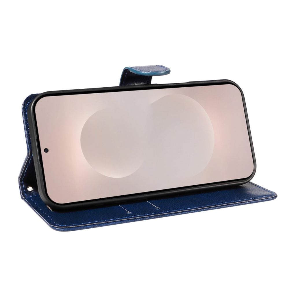 Samsung Galaxy S26 Edge Etui med Bærestrop - Blå