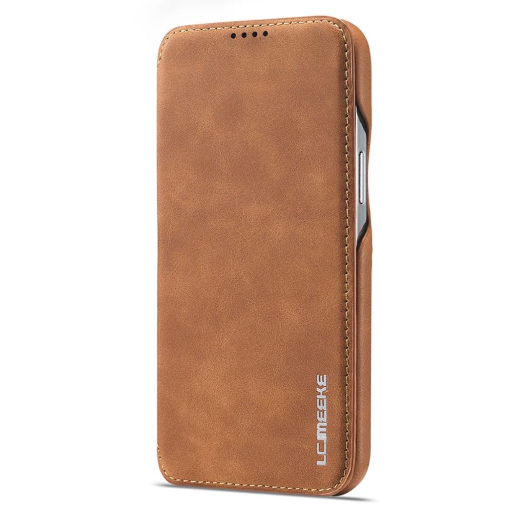 LC.IMEEKE iPhone 15 Pro Max Fodral med Stativ - Brun