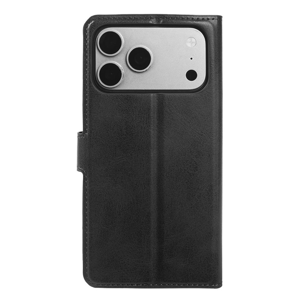 iPhone 18 Pro Max/17 Pro Max Lompakkokotelo jalustalla - Musta