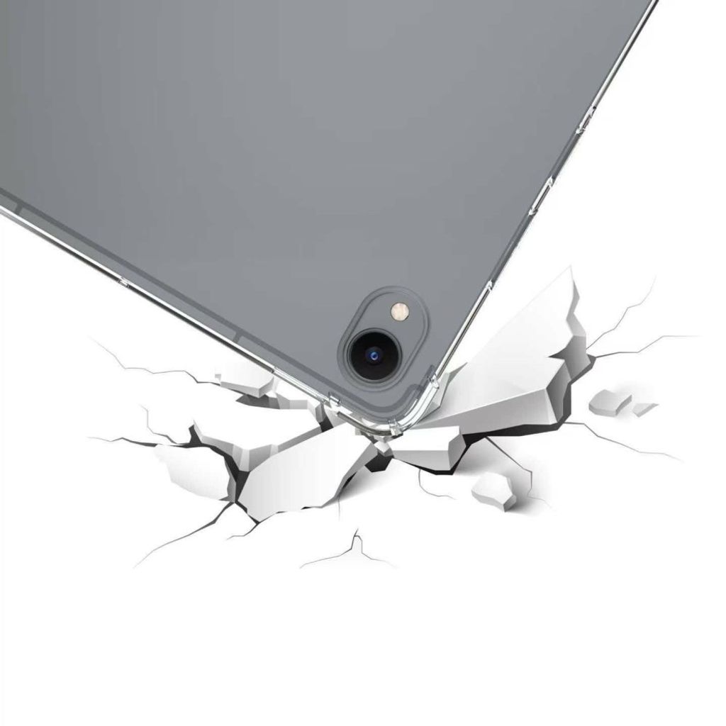 Samsung Galaxy Tab S12 Plus Stöttåligt TPU-skal - Transparent