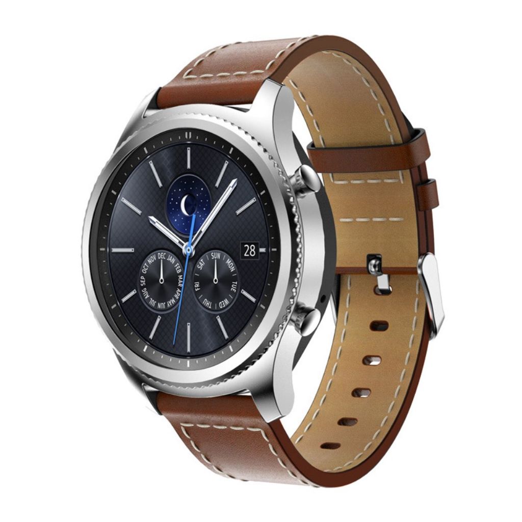 Samsung Gear S3 Frontier/Classic/Galaxy Watch etc Urrem – Brun