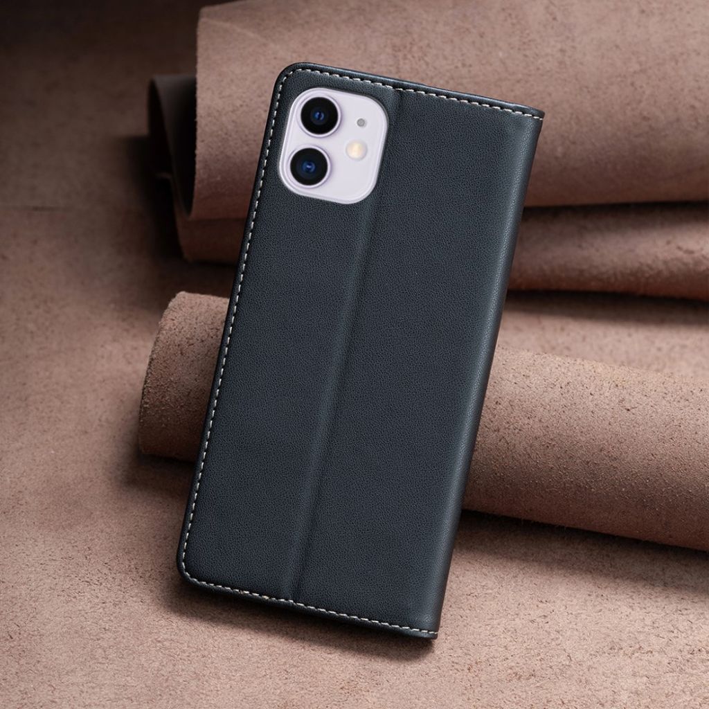 BINFEN COLOR iPhone 11 Kotelo Jalusta - Musta