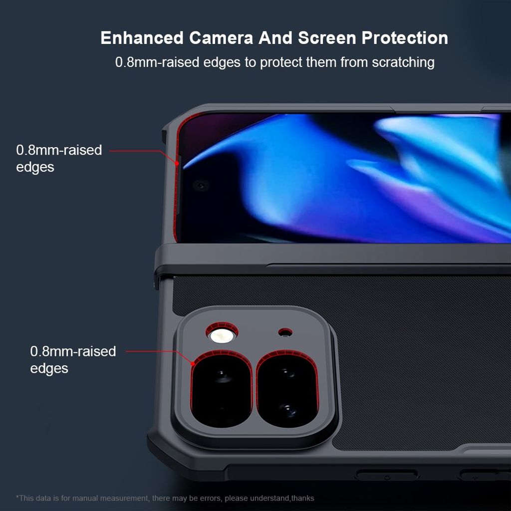 XUNDD Google Pixel 9 Pro Fold 5G Akryl Cover - Sort