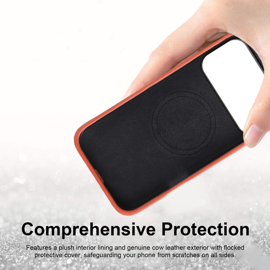 iPhone 18 Pro Max/17 Pro Max Deksel MagSafe - Oransje