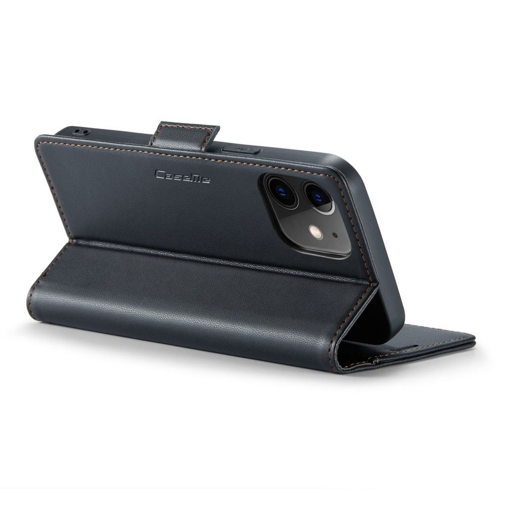 CASEME iPhone 12 / 12 Pro Etui med Kortplads - Sort
