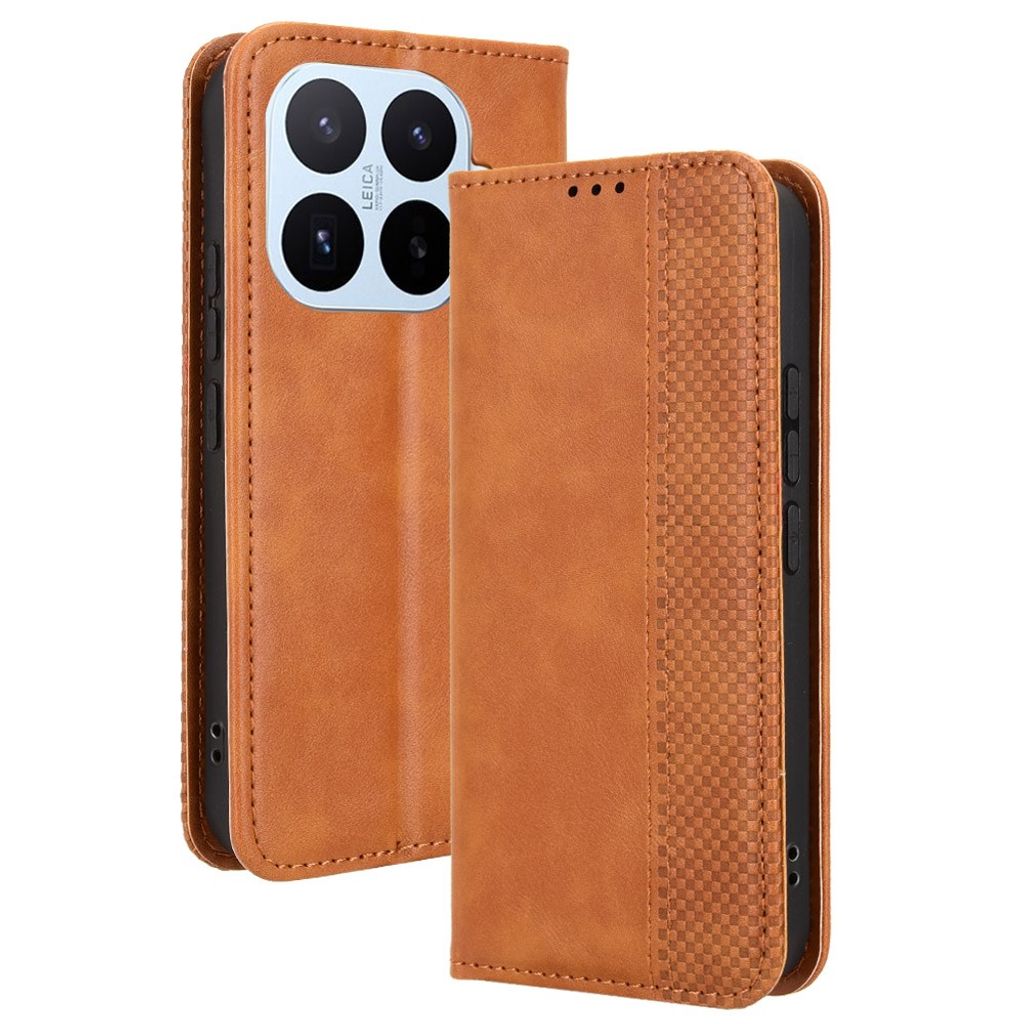 Xiaomi 17T Lompakkokotelo PU nahka - Ruskea