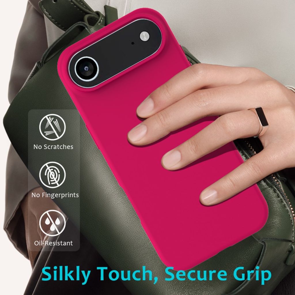 iPhone Air Silikonecover - Lyserød