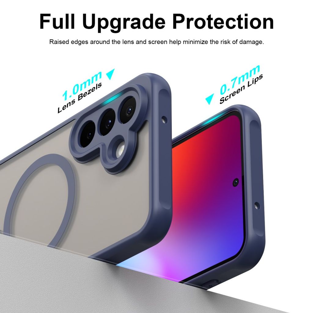 Samsung Galaxy A27 5G Kuori MagSafe-yhteensopiva Pudotuksenkestävä – Sininen