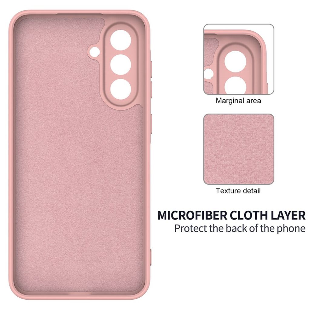 Samsung Galaxy S26 Plus Silikon Deksel med Håndstropp – Rosa