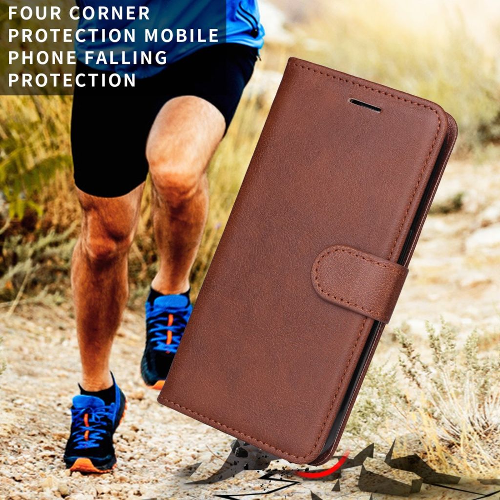 Samsung Galaxy S26 Ultra Cover with Carrying strap - Brown
