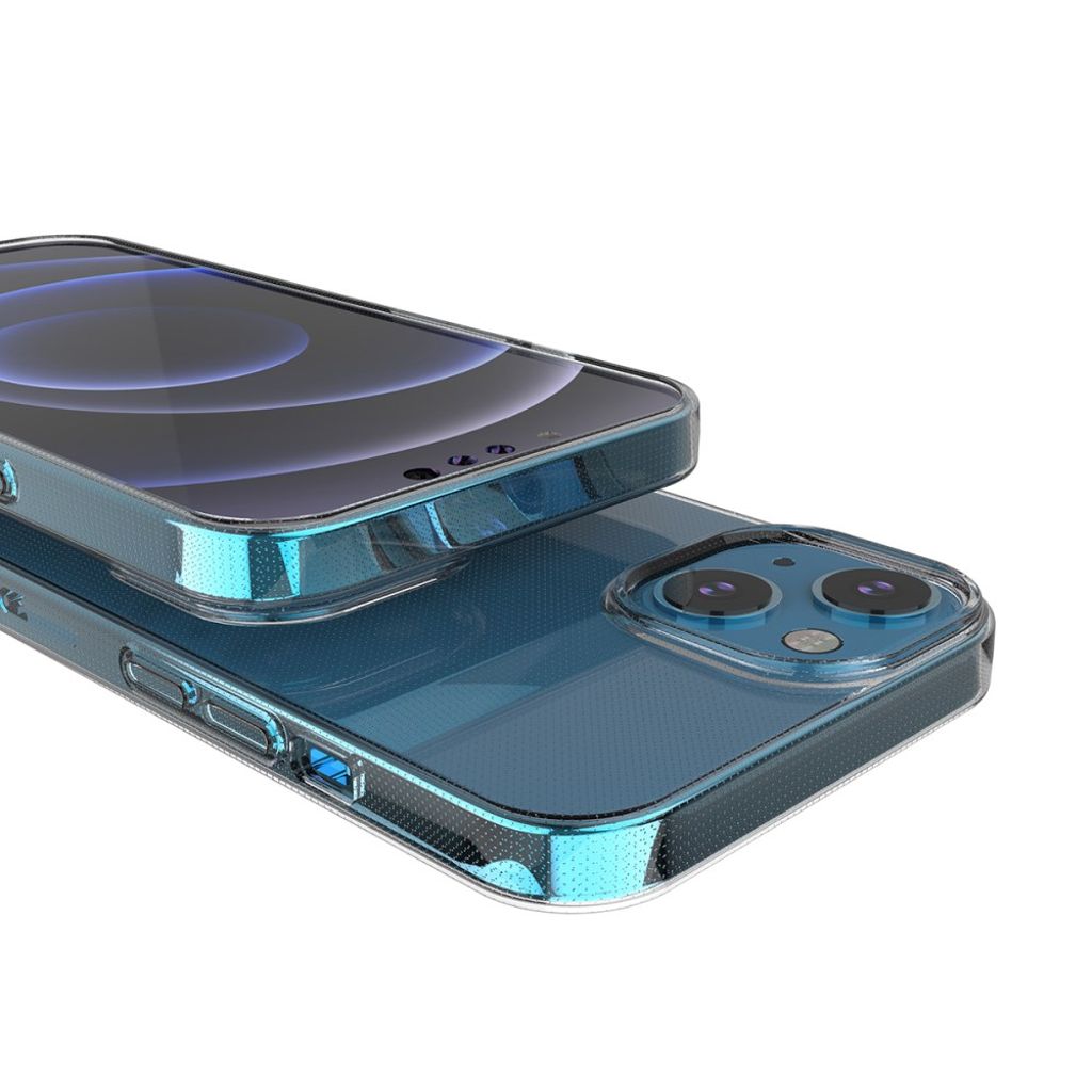 iPhone 13 TPU kuori - läpinäkyvä