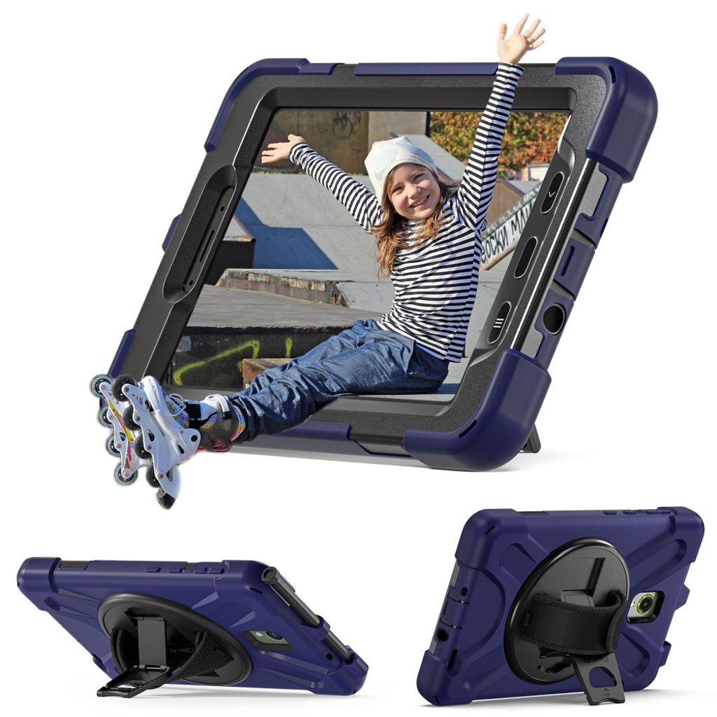 Samsung Galaxy Tab Active5/Active 3 Case Kickstand - Navy Blue