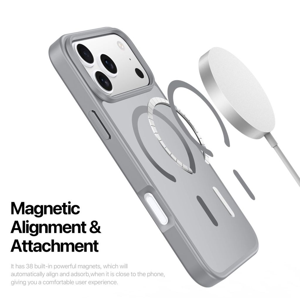 DUX DUCIS iPhone 18 Pro Max / 17 Pro Max MagSafe Kuori - Harmaa