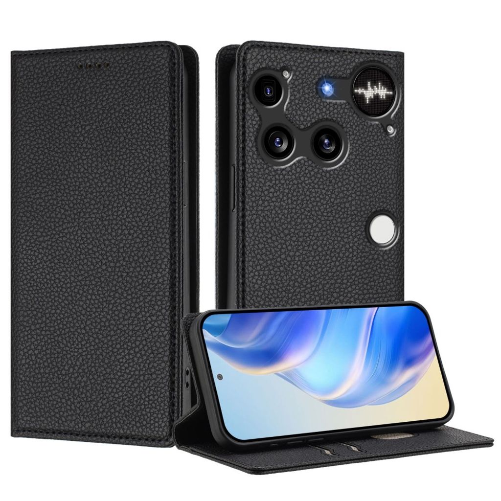 Nothing Phone (3) 5G Wallet Cover RFID Blocking - Black