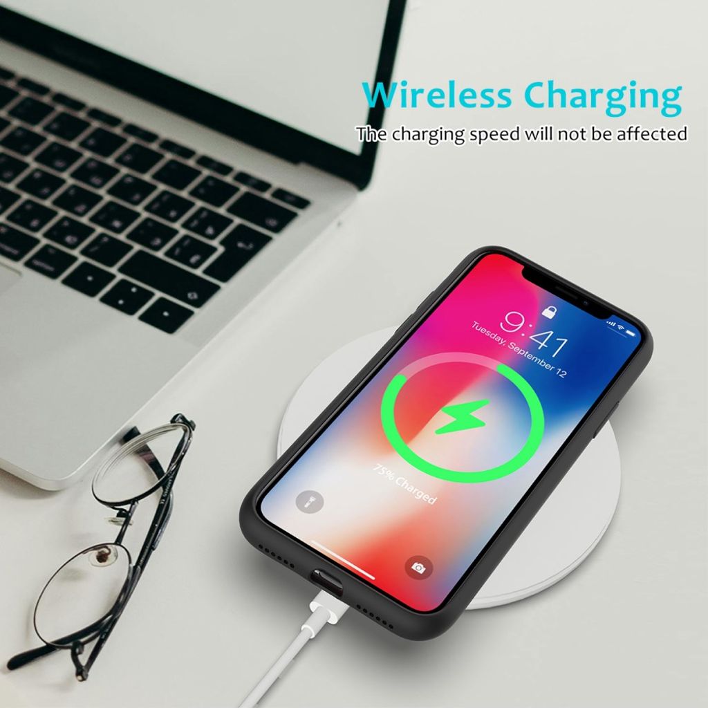 iPhone XS Max Cover Liquid Silicone - Sort