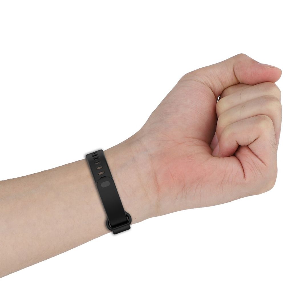 Xiaomi Smart Band 9 Active/Redmi Band 3 Silikon klokkerem med deksel - Svart