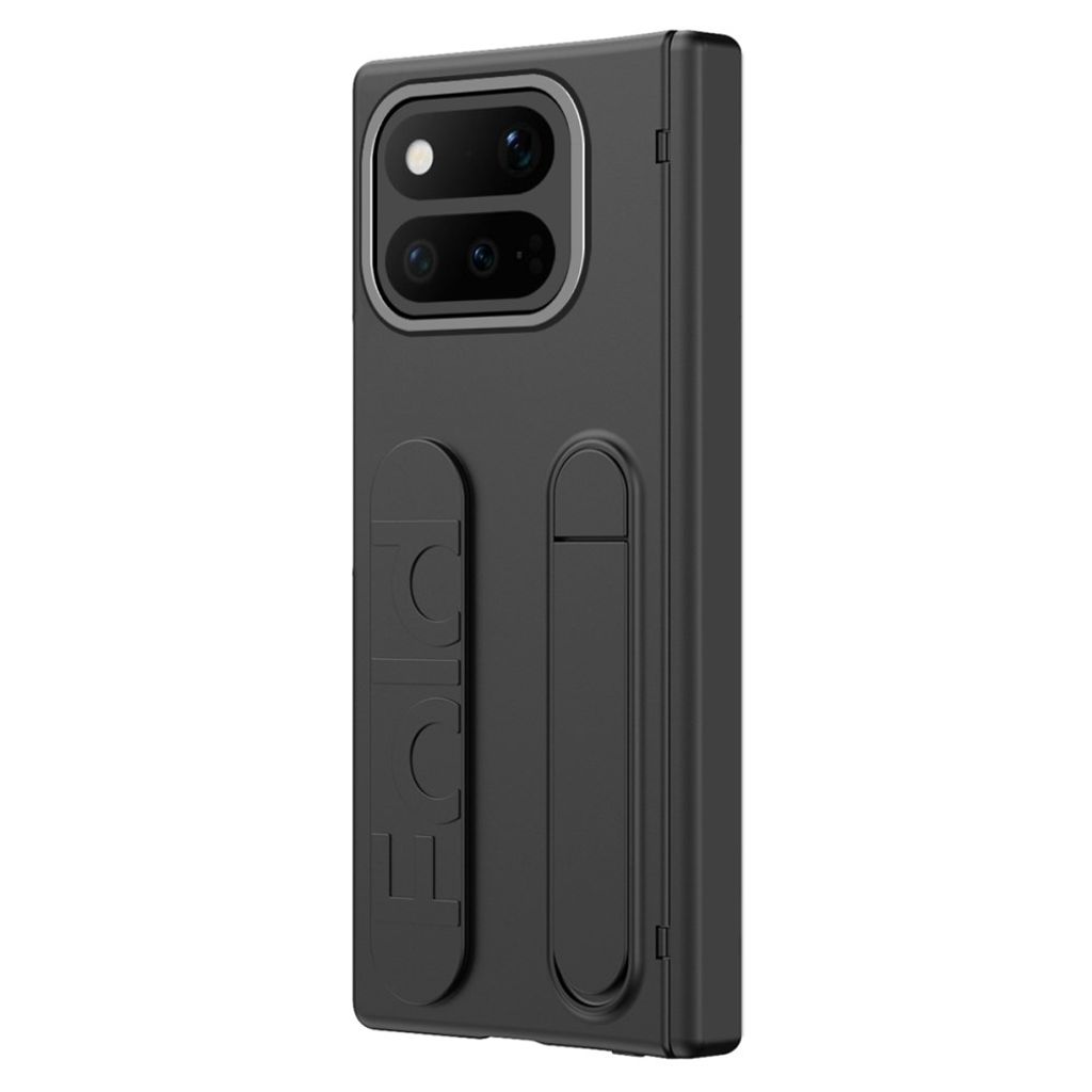Google Pixel 11 Pro Fold Deksel med skjermbeskytter i herdet glass - Svart