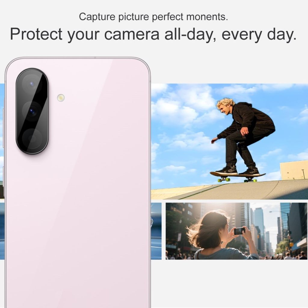 IMAK Samsung Galaxy A27 5G Linssinsuoja Karkaistu Lasi - Musta