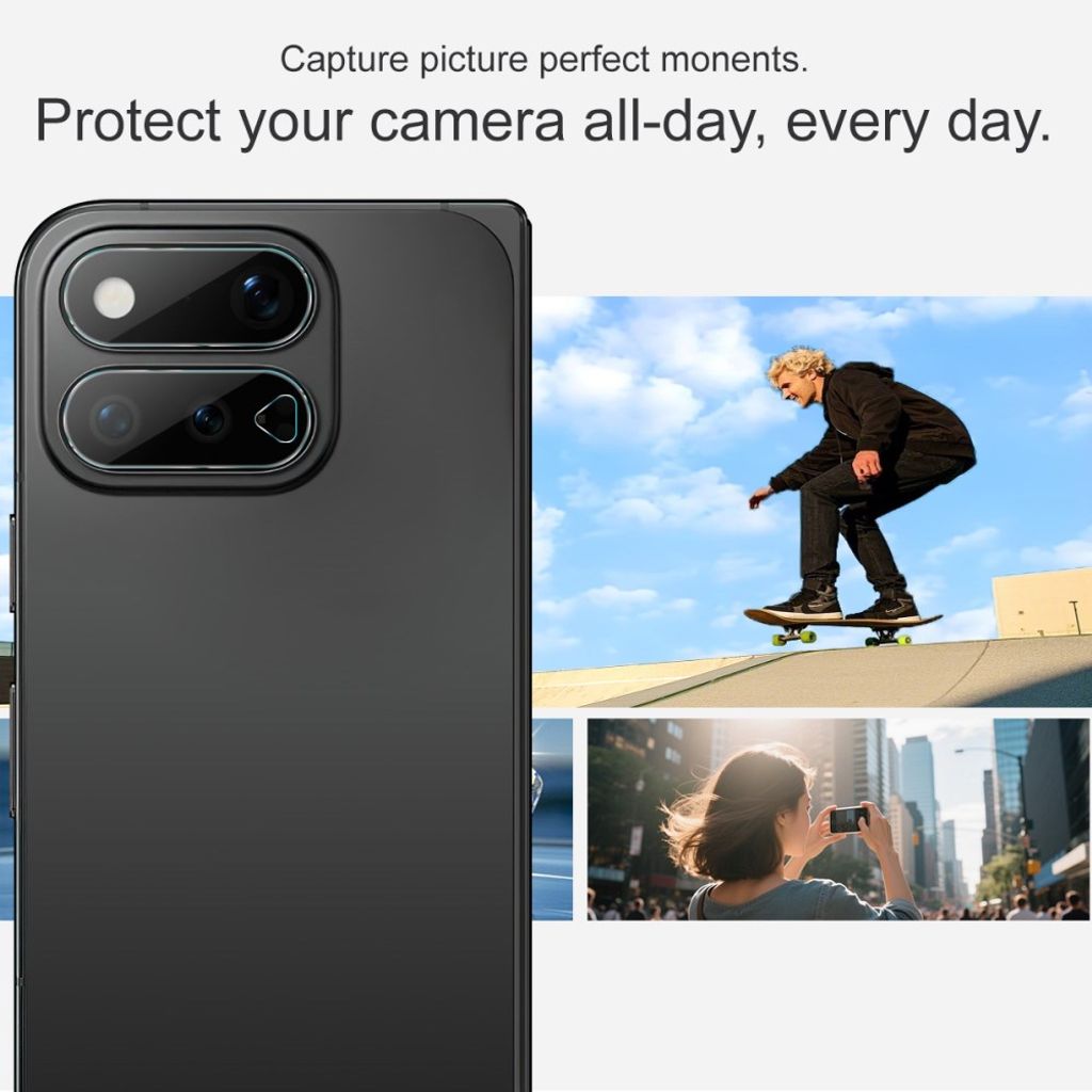 IMAK Google Pixel 11 Pro Fold Linsebeskytter Herdet Glass - Gjennomsiktig