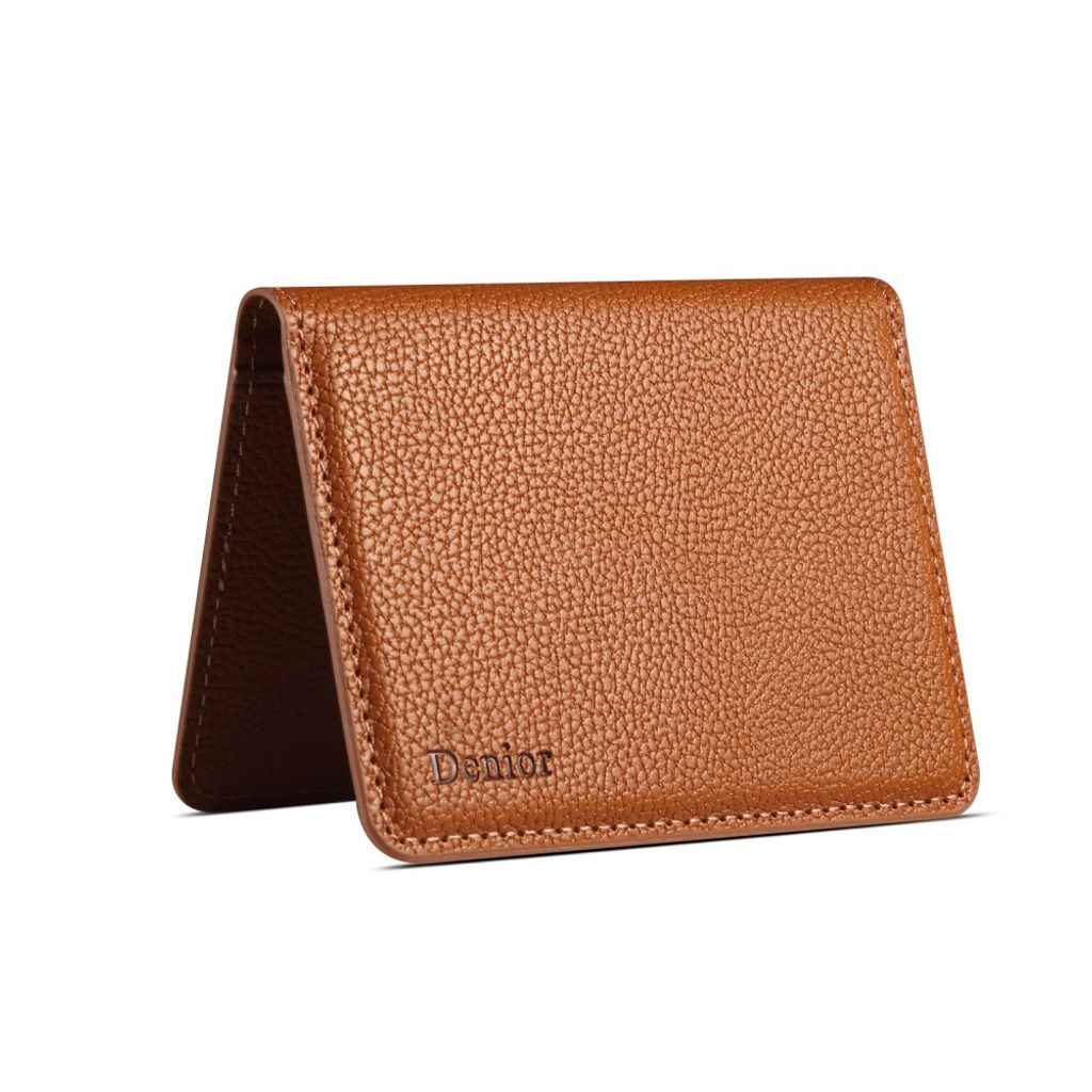 DENIOR MagSafe Wallet Magnetisk Kortholder for Mobiltelefon - Brun