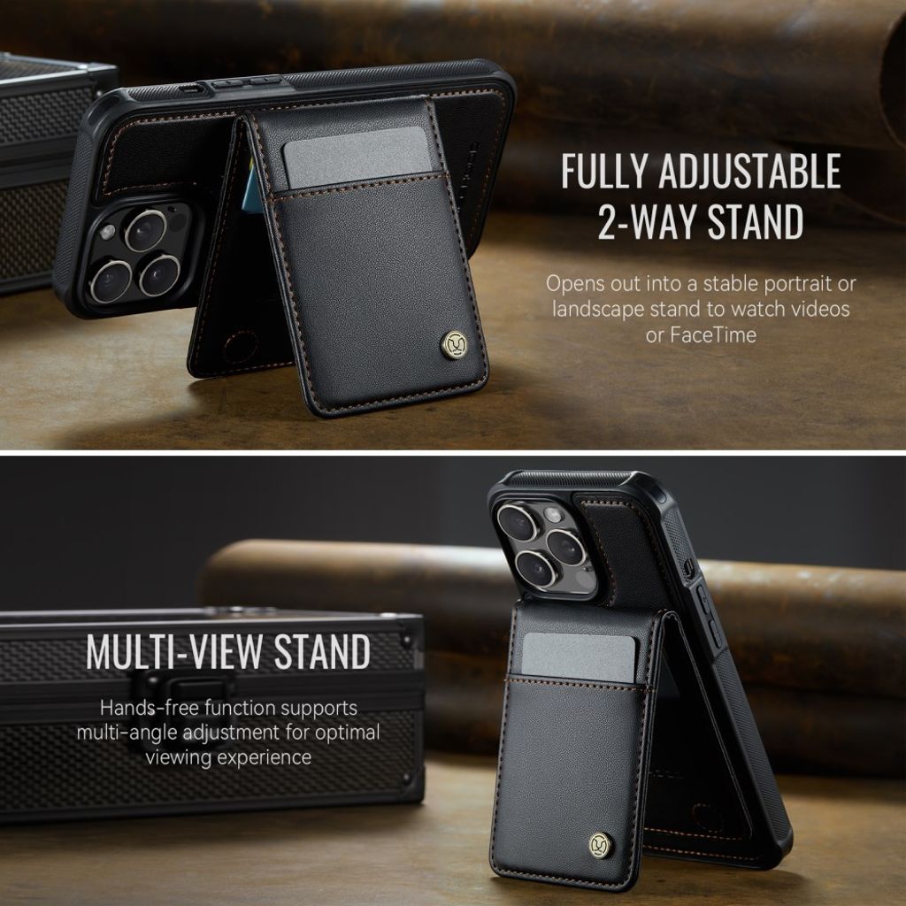 JEEHOOD iPhone 12 Pro Max Cover med MagSafe - Sort