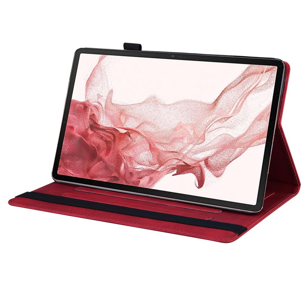 Samsung Galaxy Tab S11 ym. Lompakkokotelo - punainen