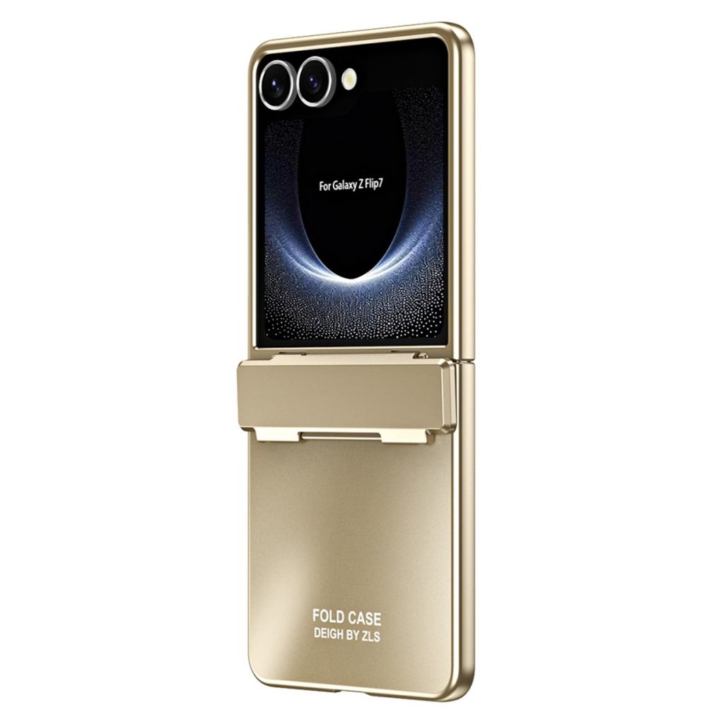 Samsung Galaxy Z Flip7 5G Skal med Skärmskydd - Gul