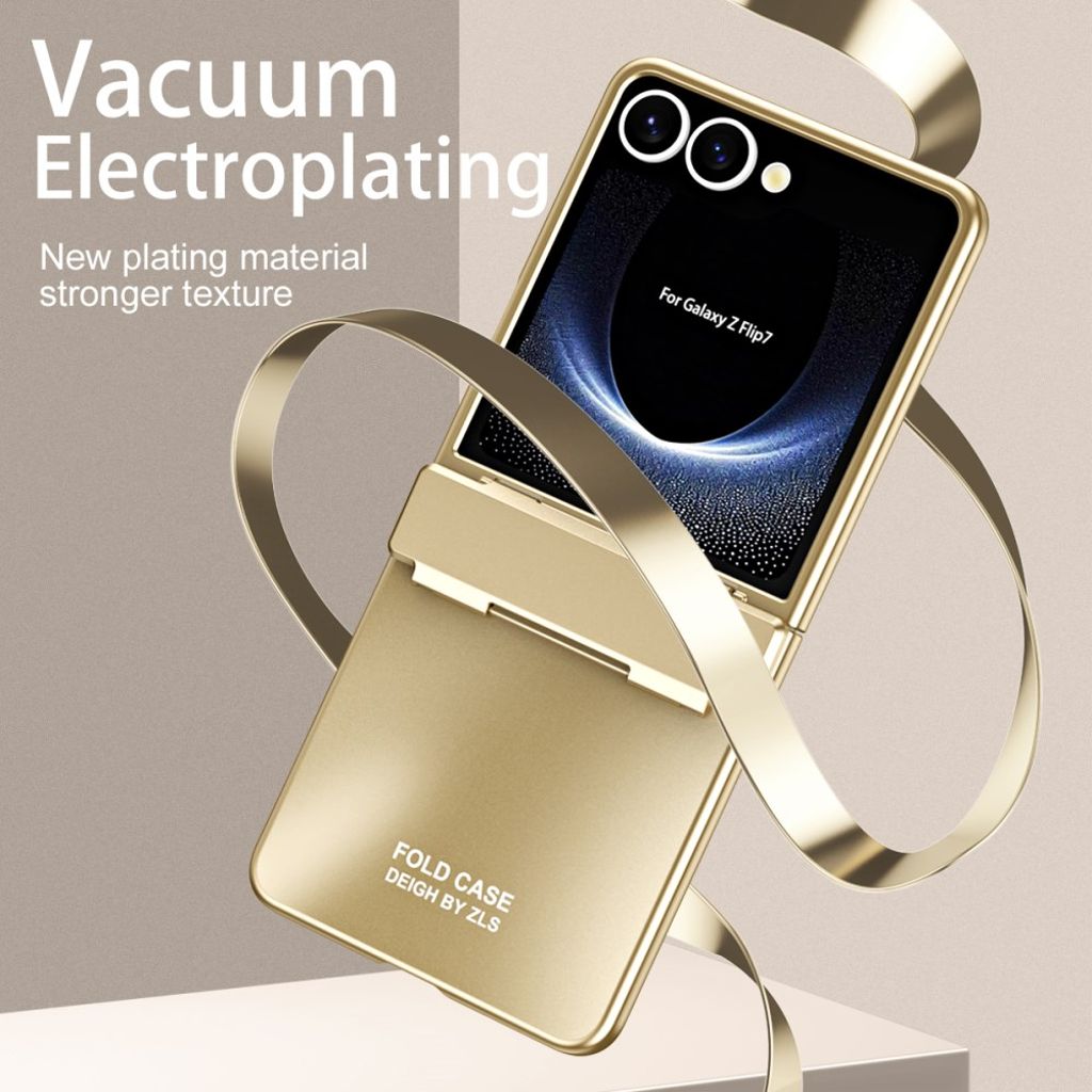 Samsung Galaxy Z Flip7 5G Cover med Skærmbeskytter - Sort