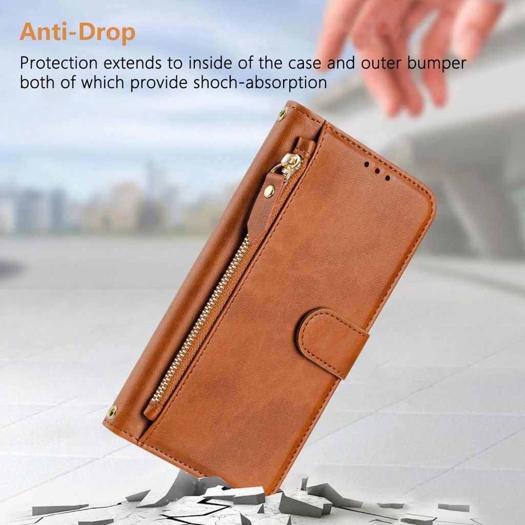Xiaomi 15T Etui med Kortspor - Brun