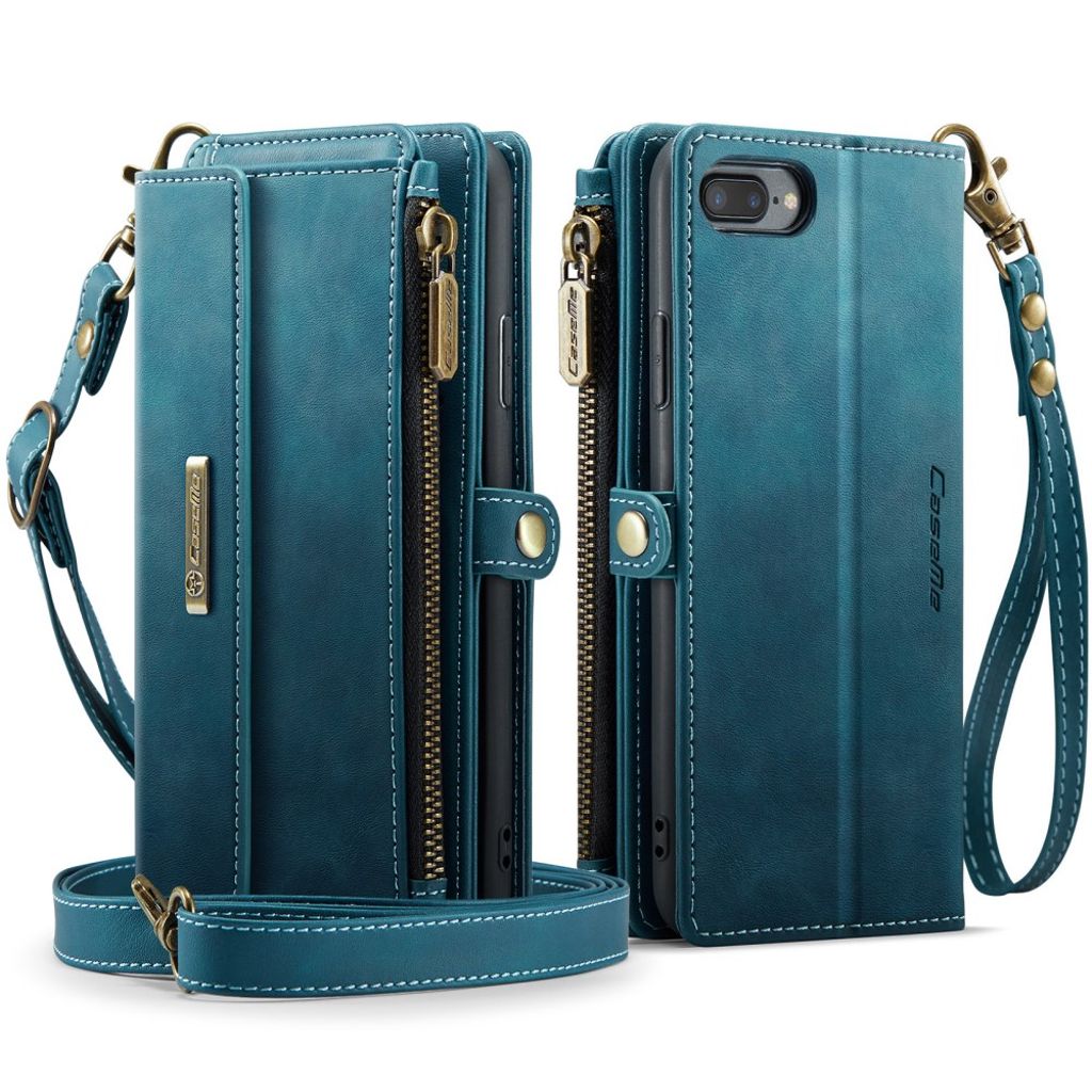 CASEME iPhone 6 Plus / 7 Plus / 8 Plus Fodral - Grön