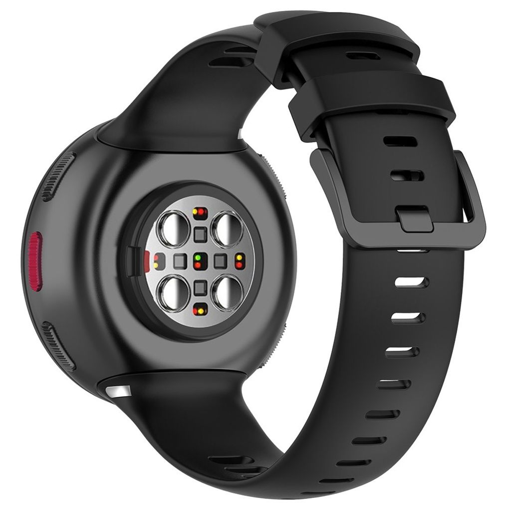 Polar Vantage V2 -silikoniranneke kellolle – musta