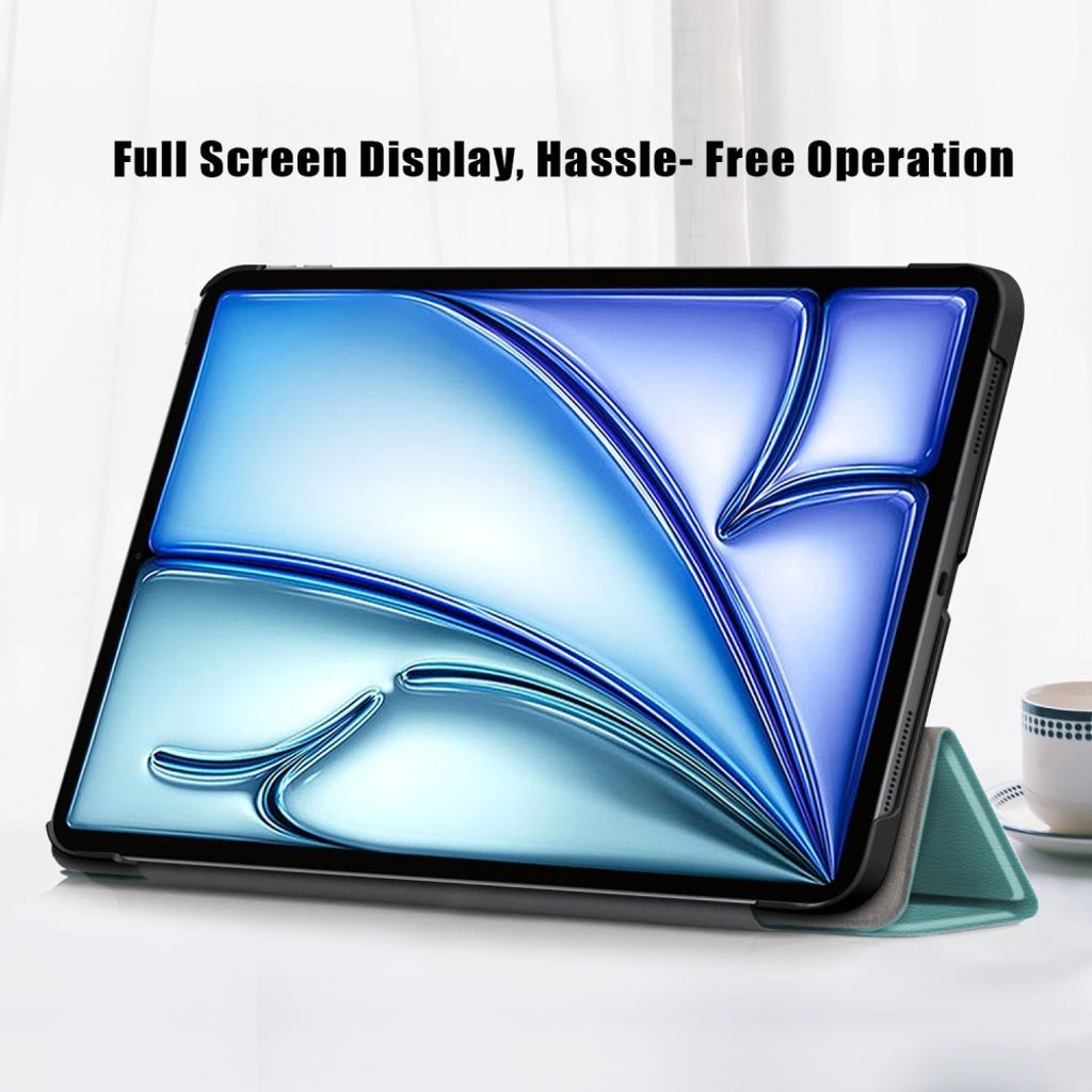 iPad Air 11"/10.9"/Pro 11" Folio etui med tri-fold-stativ - Grønn