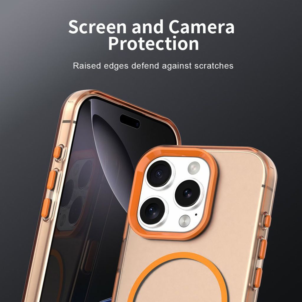 iPhone 16 Pro Deksel med MagSafe - Oransje