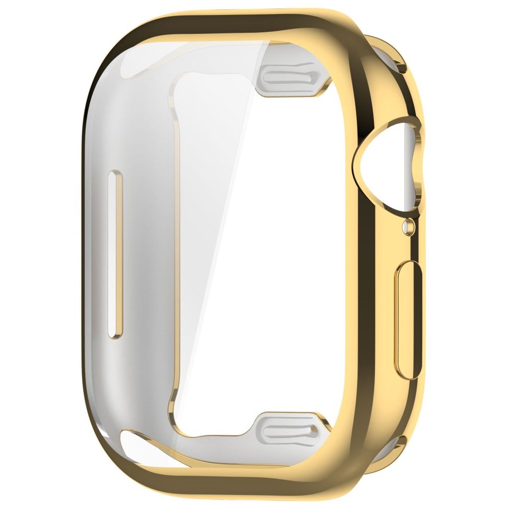 Apple Watch Series 11/10 42mm deksel med skjermbeskytter – gull