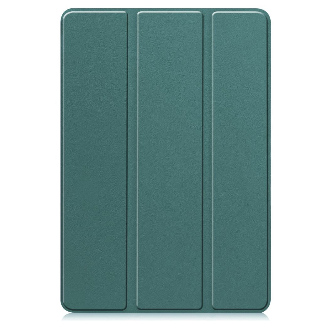 Samsung Galaxy Tab S12 Plus Fodral med stativ och pennfack - Grön