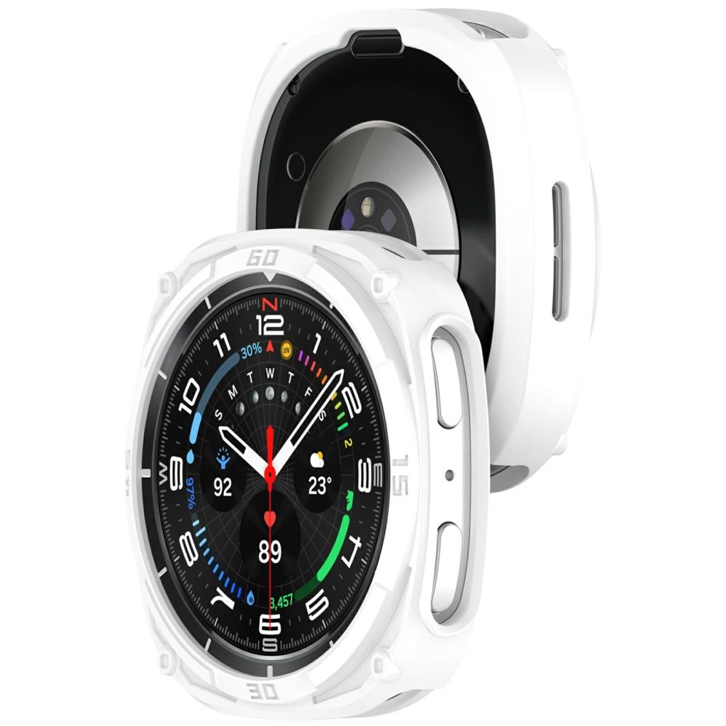 Samsung Galaxy Watch9 40mm Støtsikkert deksel - Hvit