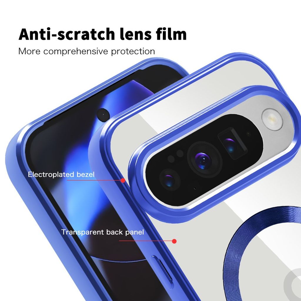 Google Pixel 10 / 10 Pro Case with Wallet - Dark Blue