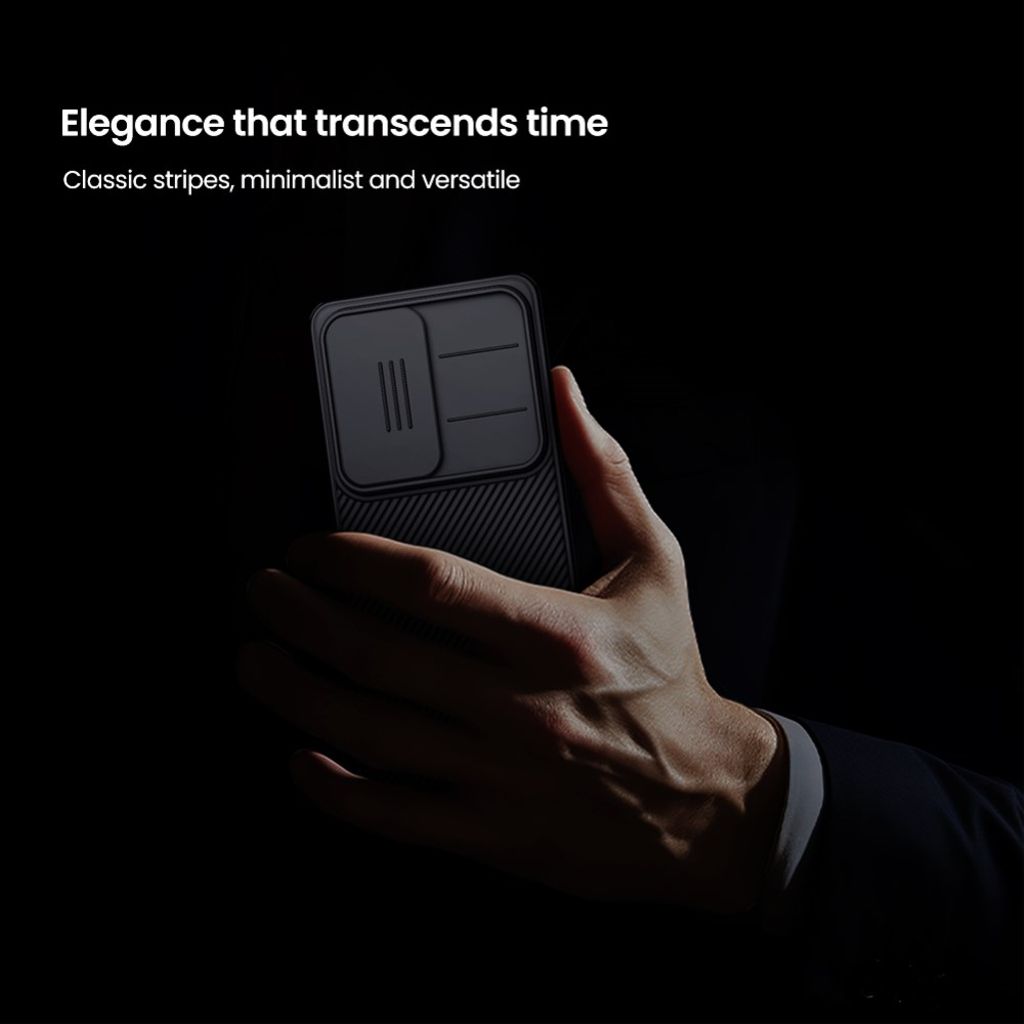 NILLKIN Samsung Galaxy S26 Ultra Kuori Siirrettävä Kamerasuoja – Musta