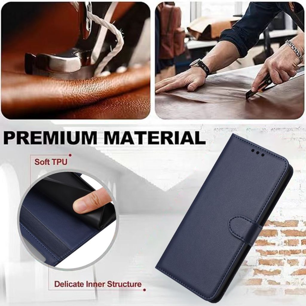 iPhone 18 Pro/17 Pro Lompakkokotelo - Sininen
