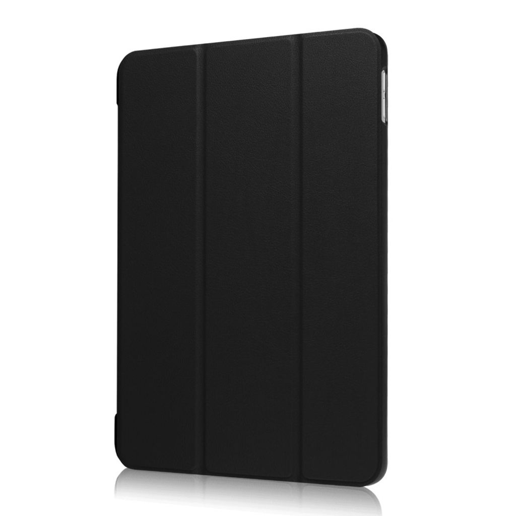 iPad 9.7" 2018/2017 Tri-Fold Fodral i PU-läder - Svart