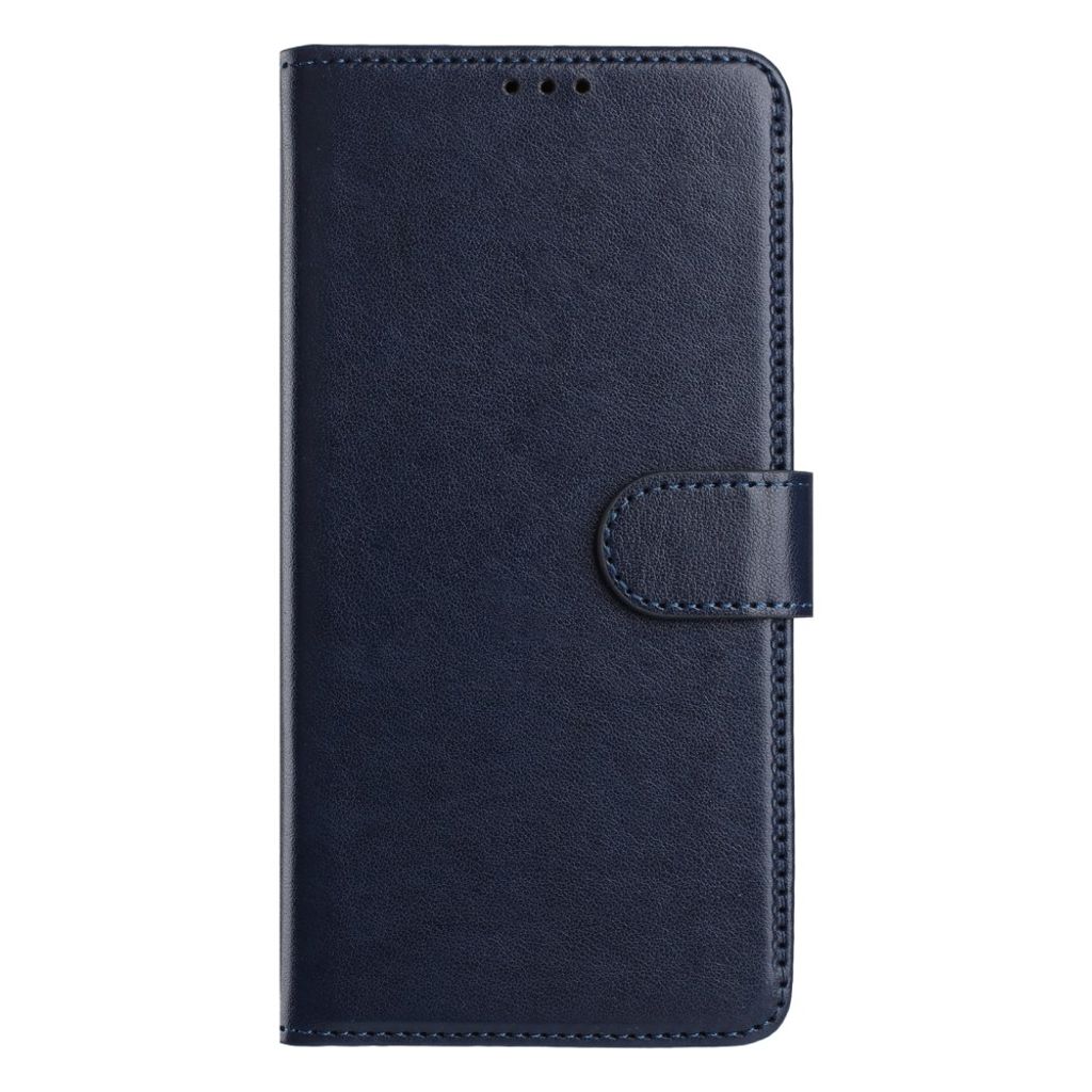 iPhone 18 Pro/17 Pro Flip Cover i PU læder - Mørkeblå